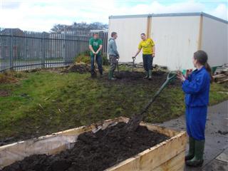 Hard Days Work In Muddy Conditions